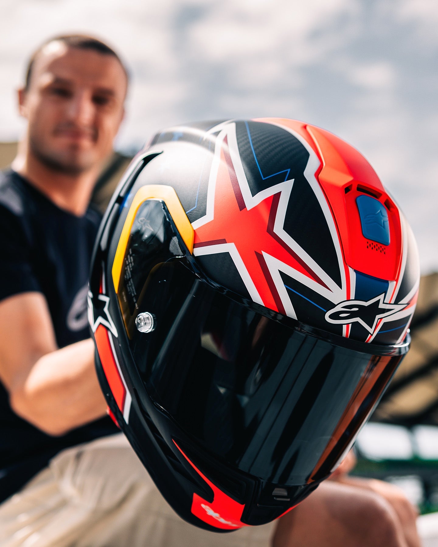 hjc captain america helmet uk Stealth Ruroc Captain America Helmet In