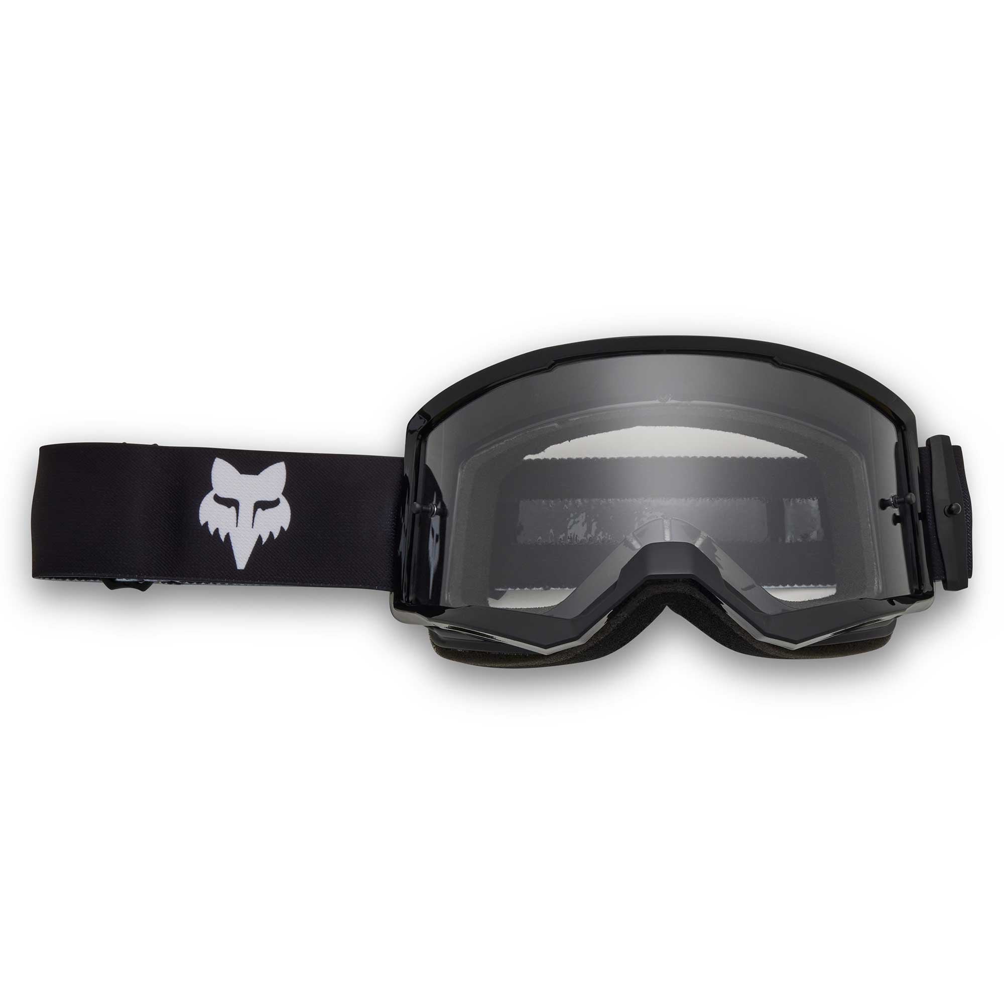FOX Racing MX | MTB Goggles - MAIN V3 CORE (Black) Clear Lens