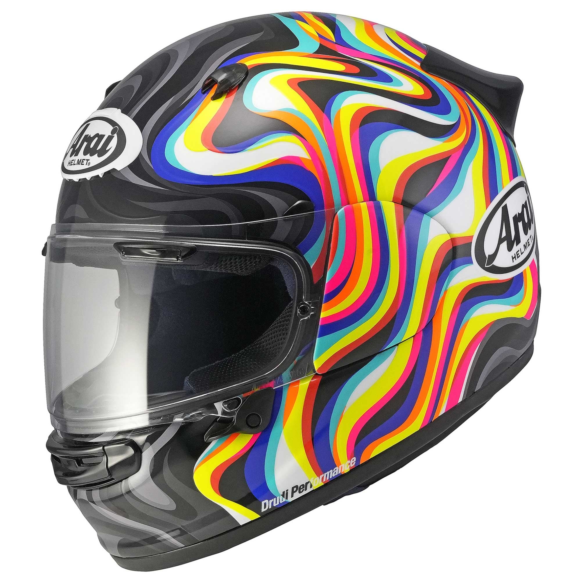 Arai (2026) Helmet - Quantic - Swirl - White