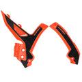 Acerbis - X-Grip - Frame Guard/Protector - KTM SX/SXF 125-450 23-26, EXC/EXCF 150-500 24-26, XC/XCF 125-450 23-26, XC-W125 25-26, XC-W 150 24-26, XC-W250 23-26, XC-W300 24-26, XCF-W450 24-26, XW-F350/500 24-25