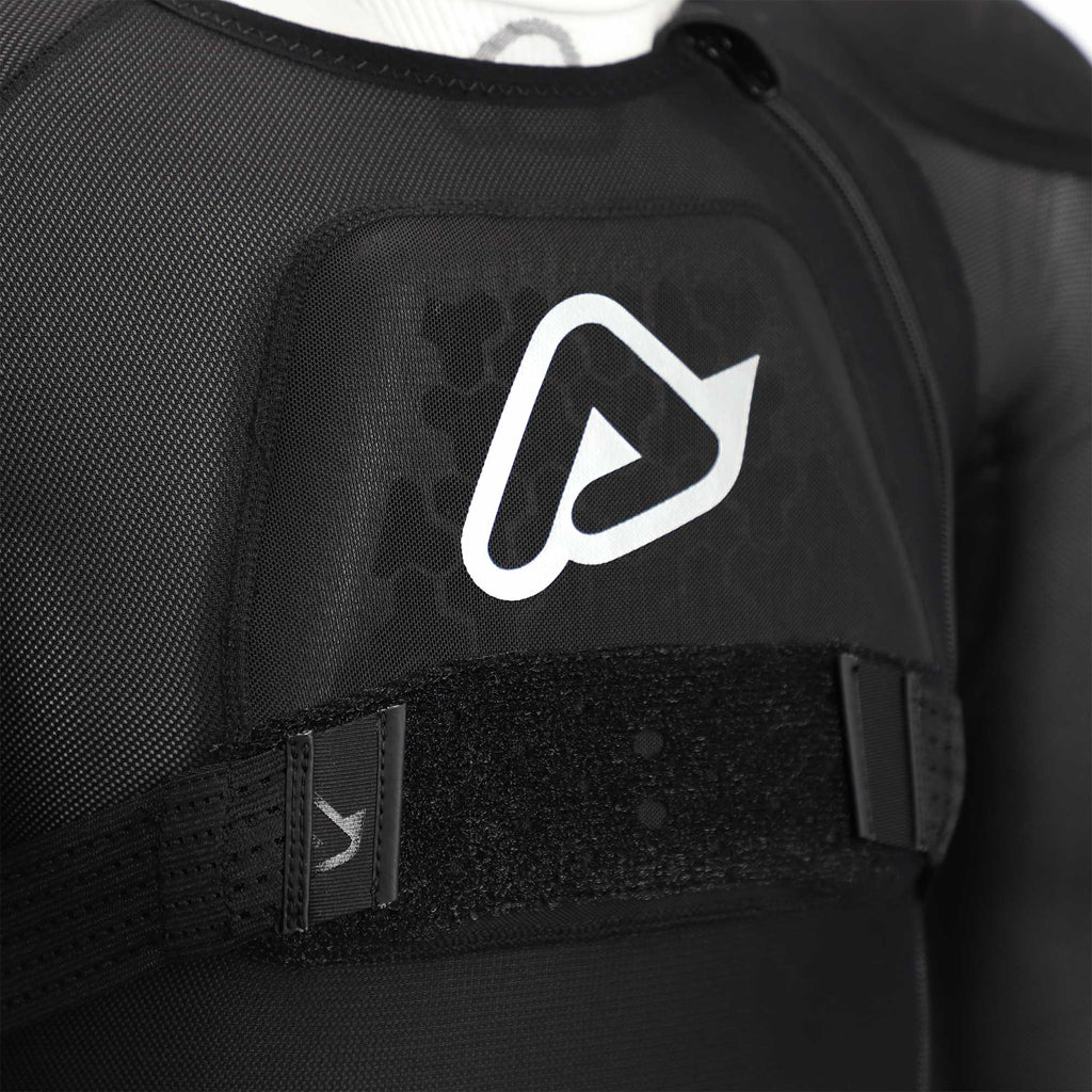 Acerbis Youth MX | MTB Armoured Protection Jacket - FLUX AIR (Black)