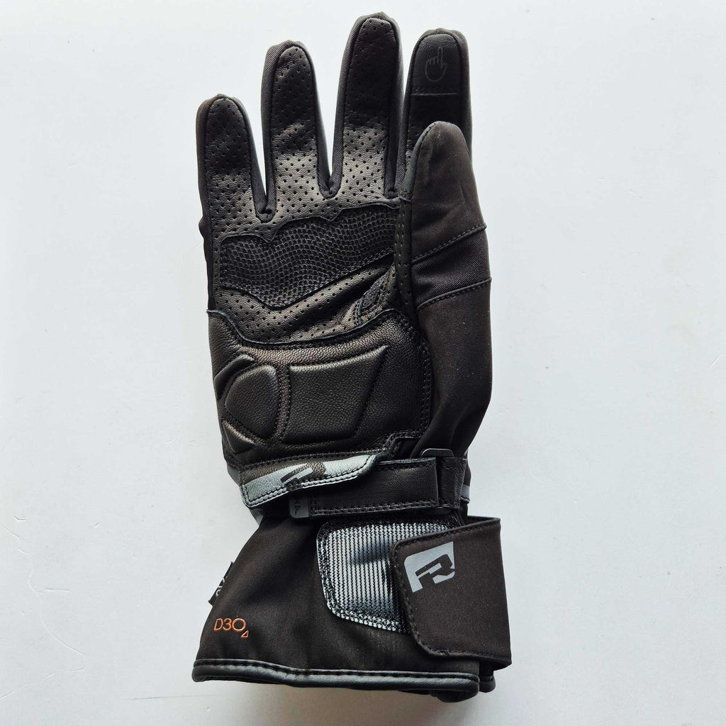 Richa Motorcycle Softshell Gloves - Eternity Waterproof (Black)