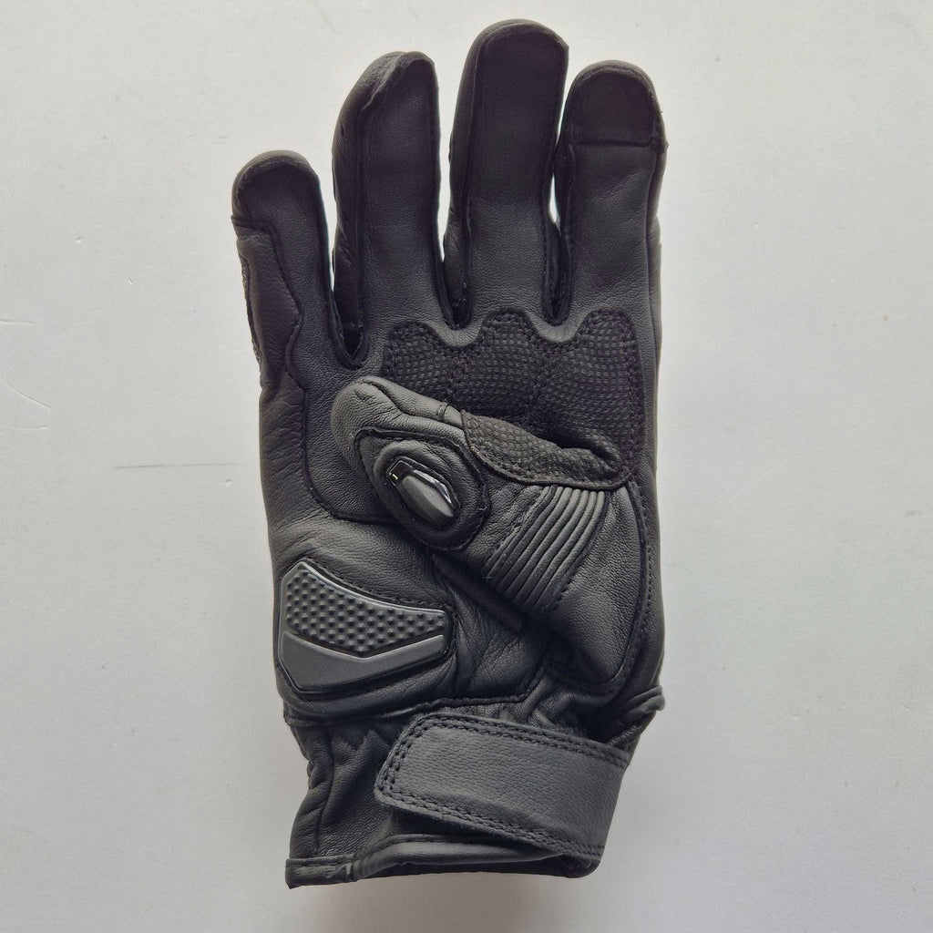 Richa Rock Evo Motorcycle Urban Short Gloves (Black)