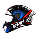 SMK Motorcycle Road Helmet - STELLAR SPORT FLARE GL215 (Black/Blue/Red)