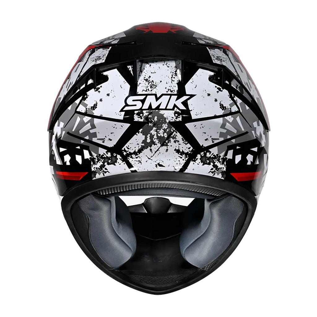 SMK Motorcycle Road Helmet - STELLAR SPORT FLARE GL215 (Black/Blue/Red)