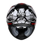 SMK Motorcycle Road Helmet - STELLAR SPORT FLARE GL215 (Black/Blue/Red)
