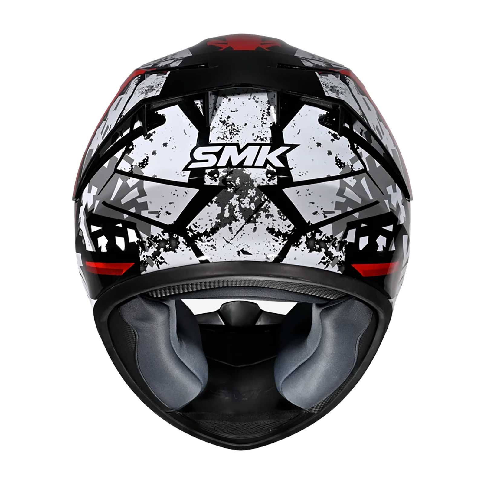 SMK Motorcycle Road Helmet - STELLAR SPORT FLARE GL215 (Black/Blue/Red)