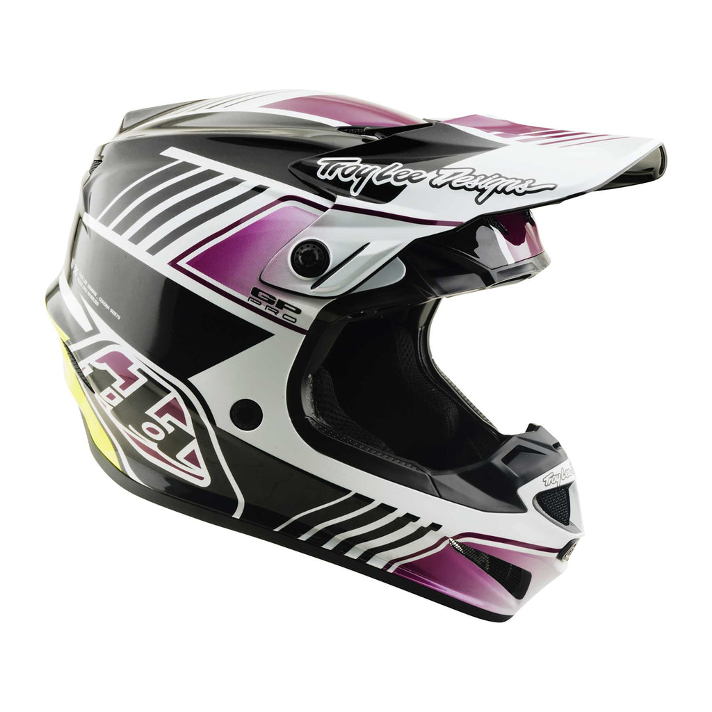 Troy Lee Designs MX | Enduro Helmet - GP PRO MIPS - SEGMENT (Black)