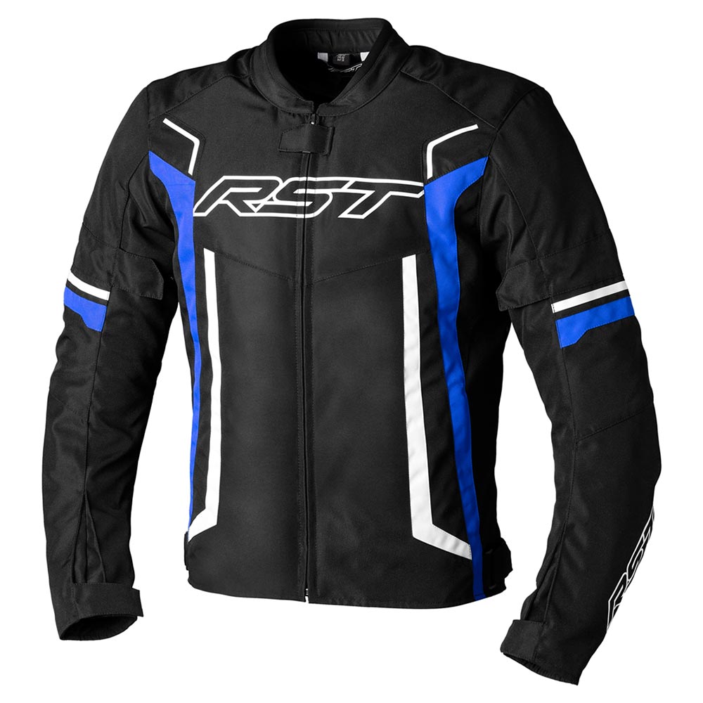 RST Motorcycle Sports | Road Textile Jacket - Pilot Evo (Black/Blue/White)