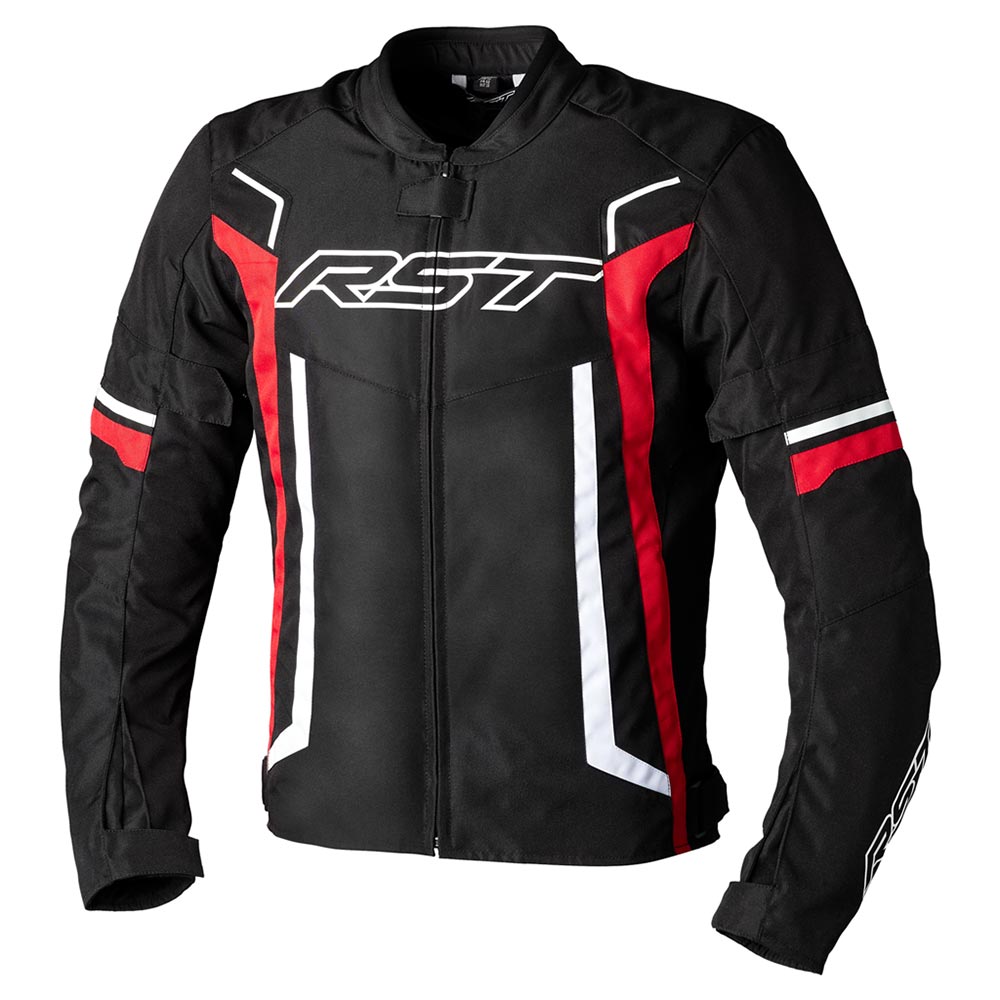 RST Motorcycle Sports | Road Textile Jacket - Pilot Evo (Black/Red/White)