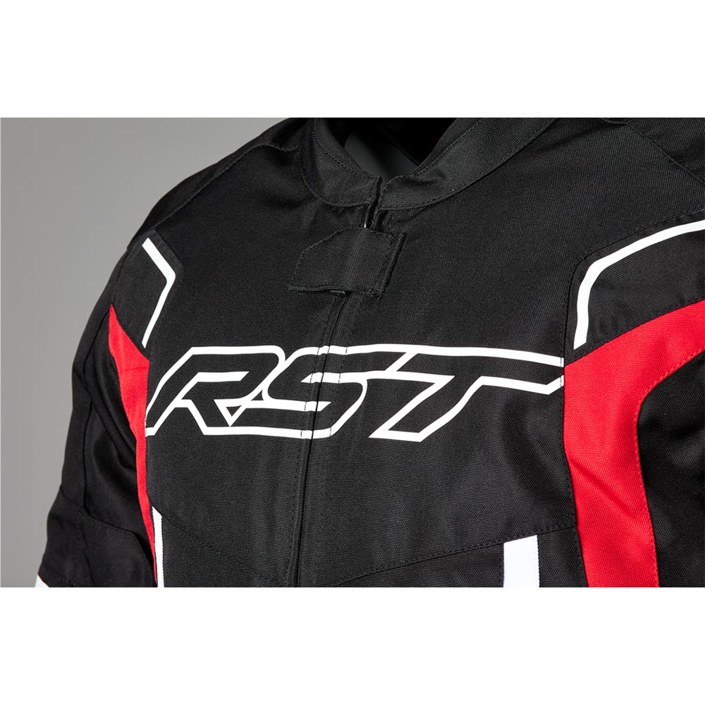 RST Motorcycle Sports | Road Textile Jacket - Pilot Evo (Black/Red/White)