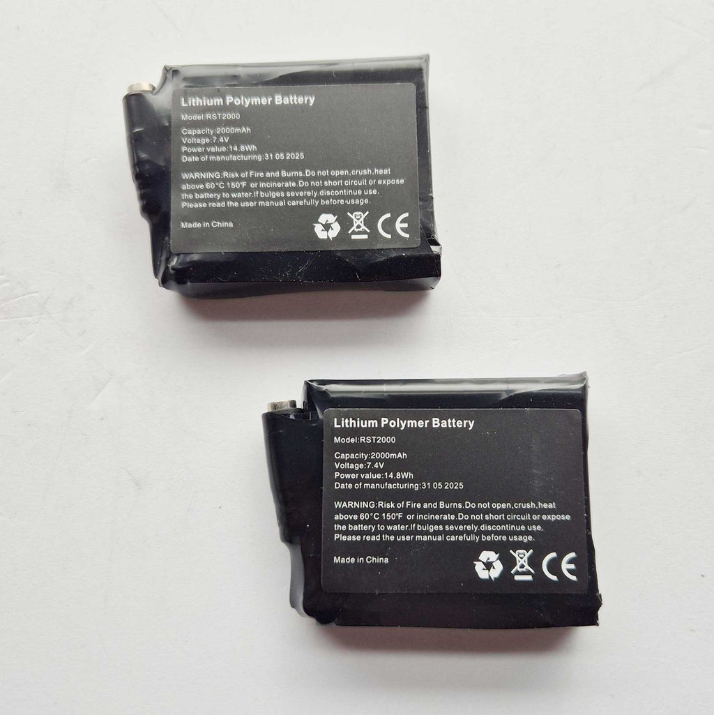 RST Heated Clothing Spares - Battery Set & Charger Cable (Gloves)