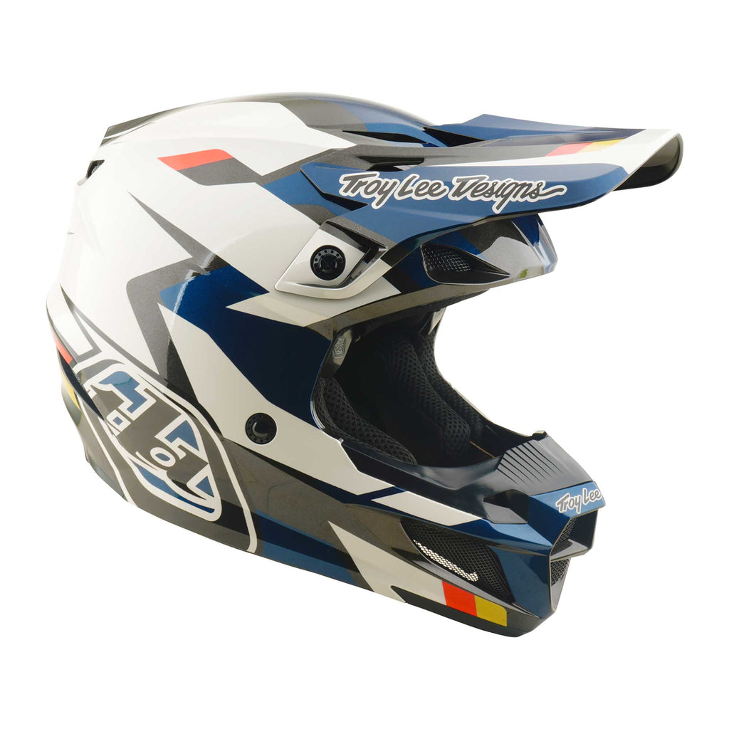 Troy Lee Designs MX | Enduro Helmet - SE5 Polycarbonate MIPS Integra - ROAMER (Blue)