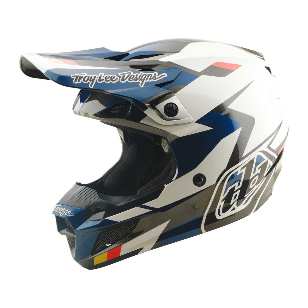 Troy Lee Designs MX | Enduro Helmet - SE5 Polycarbonate MIPS Integra - ROAMER (Blue)