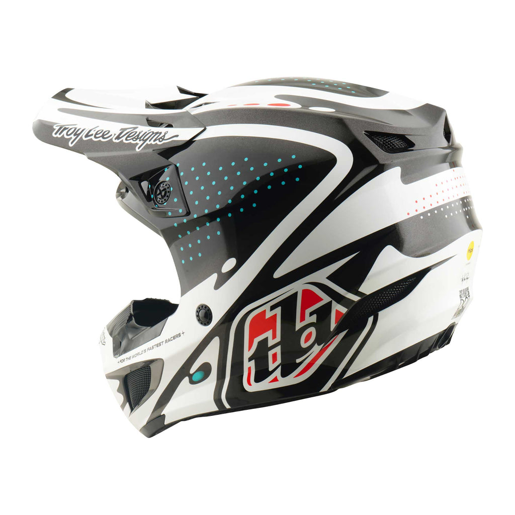 Troy Lee Designs MX | Enduro Helmet - SE5 Polycarbonate MIPS Integra - THE LINE (Black)