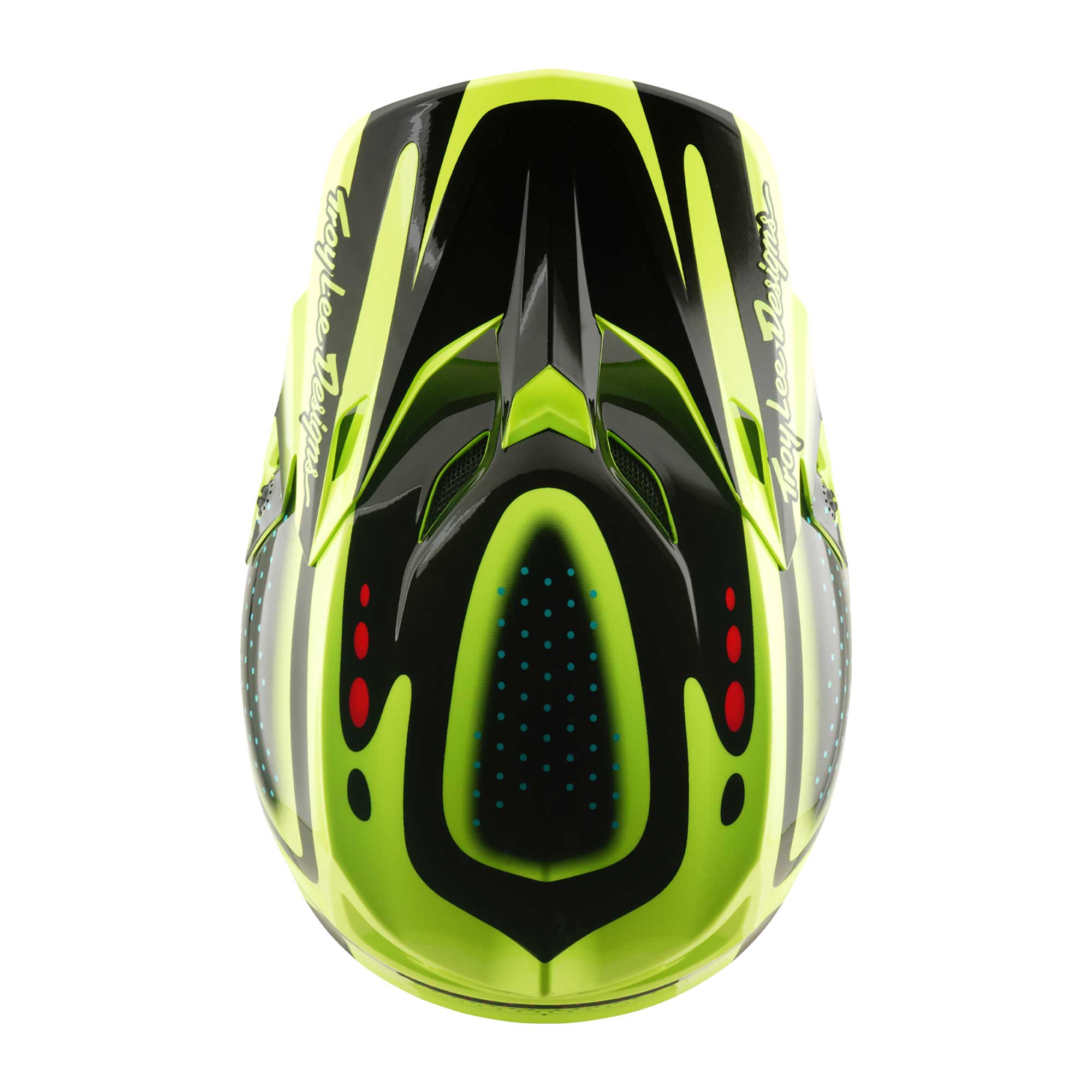 Troy Lee Designs MX | Enduro Helmet - SE5 Polycarbonate MIPS Integra - THE LINE (Flo Yellow)