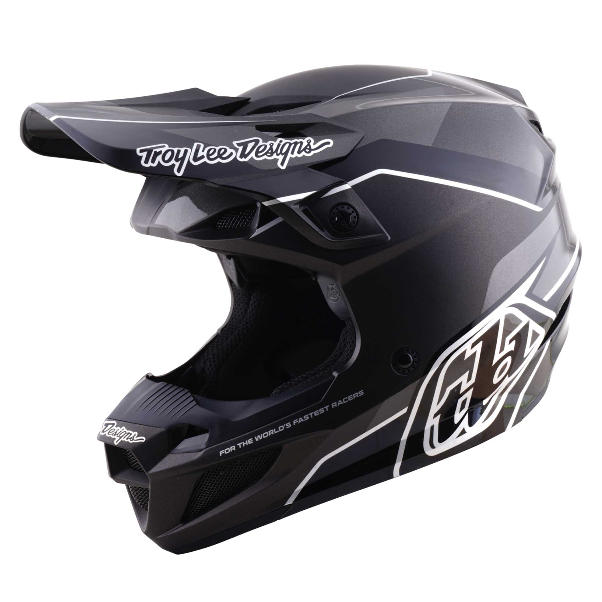Troy Lee Designs MX | Enduro Helmet - SE5 Polycarbonate MIPS Integra - STAND (Black)