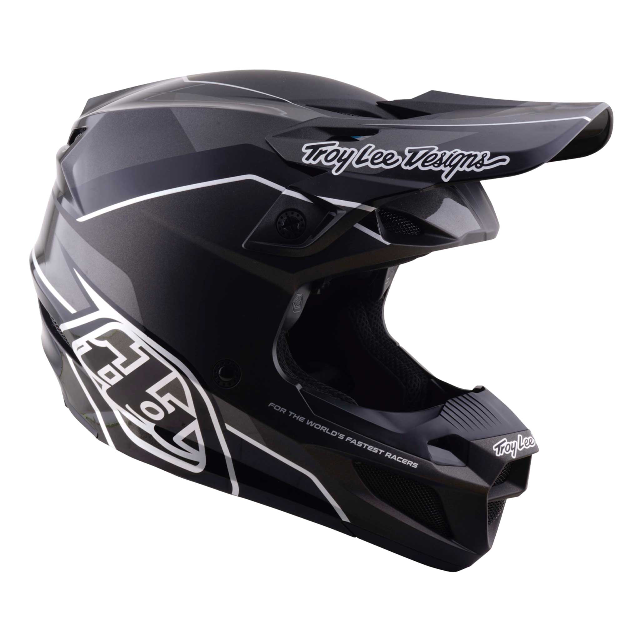 Troy Lee Designs MX | Enduro Helmet - SE5 Polycarbonate MIPS Integra - STAND (Black)