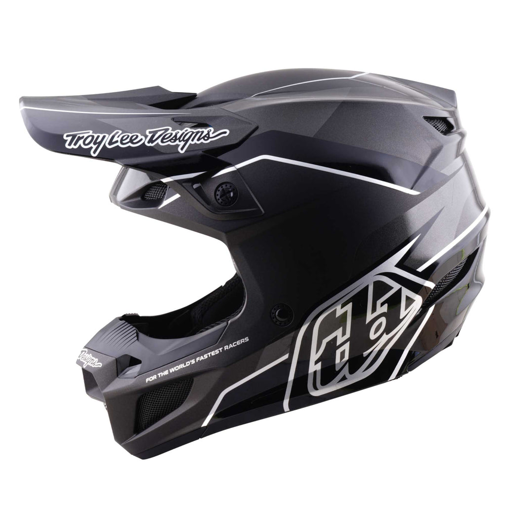 Troy Lee Designs MX | Enduro Helmet - SE5 Polycarbonate MIPS Integra STAND (Black)