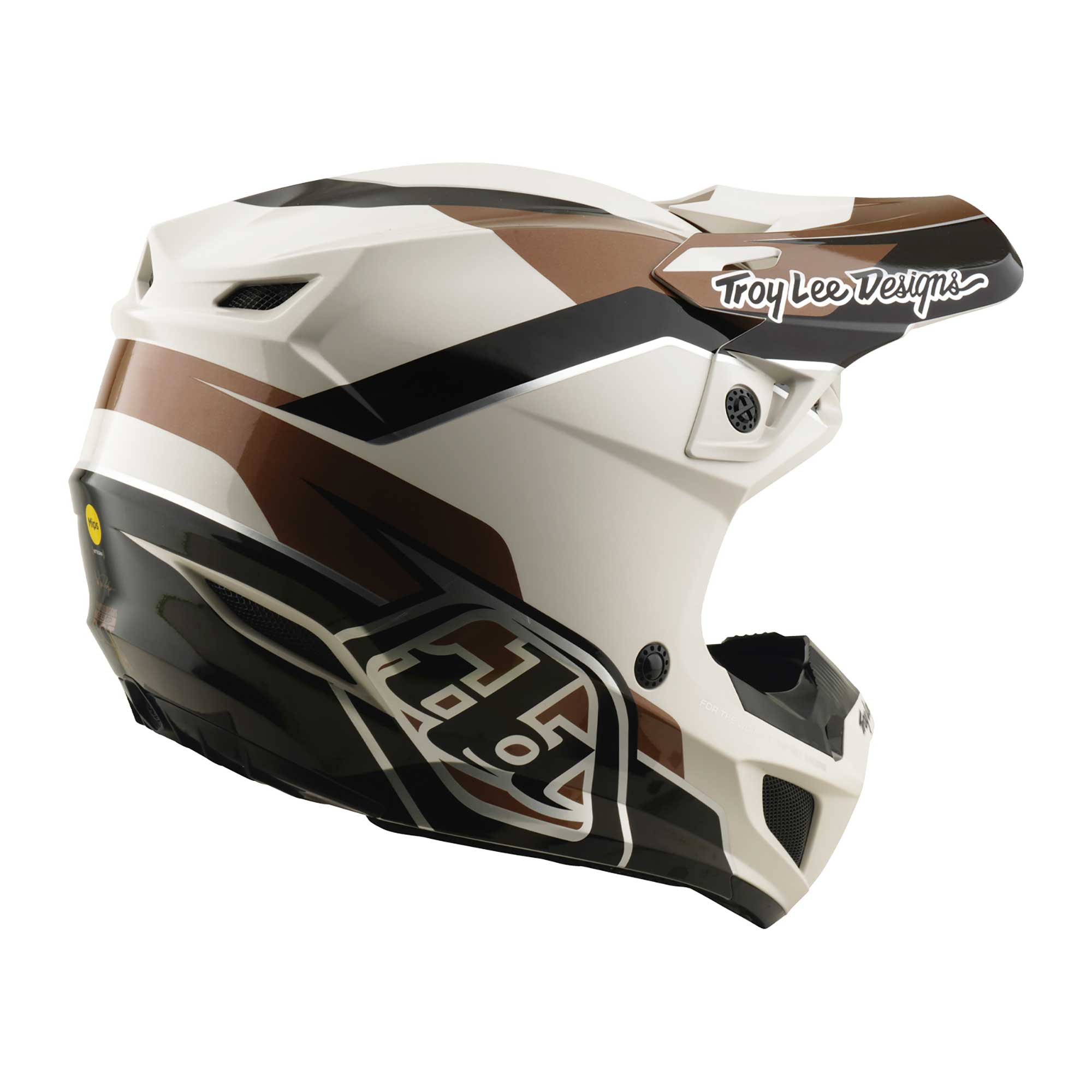 Troy Lee Designs MX | Enduro Helmet - SE5 Polycarbonate MIPS Integra - STAND (Pumice)