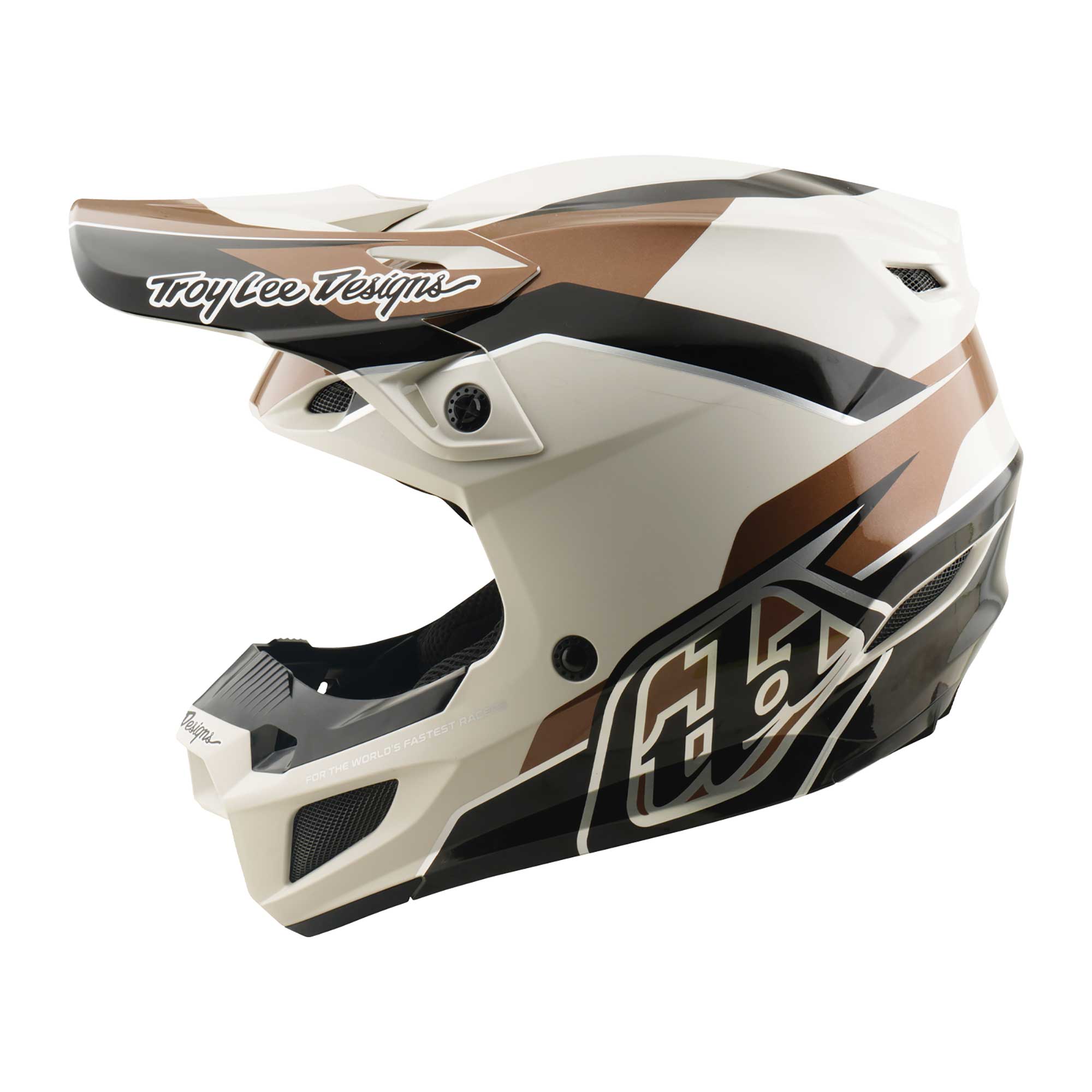 Troy Lee Designs MX | Enduro Helmet - SE5 Polycarbonate MIPS Integra - STAND (Pumice)