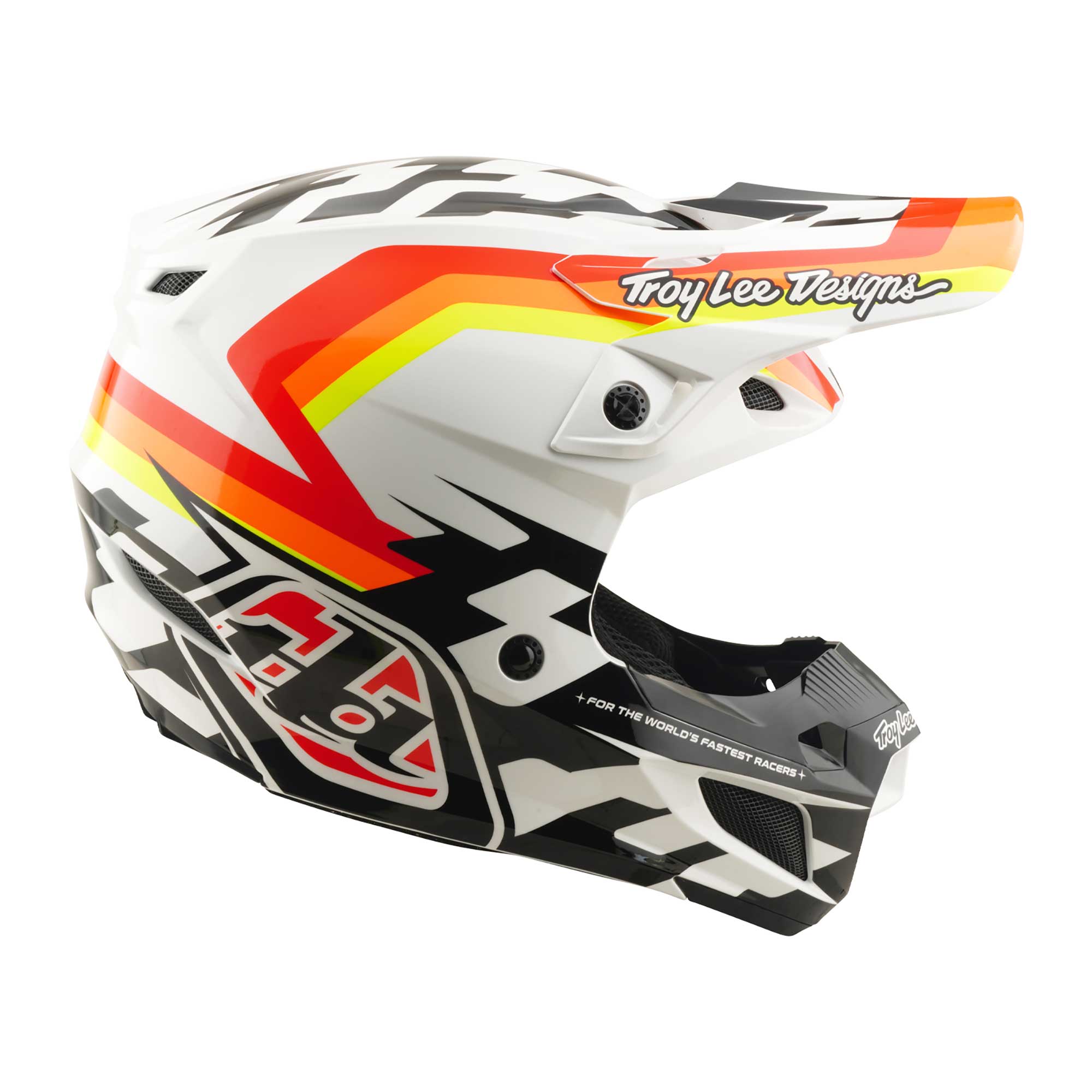 Troy Lee Designs MX | Enduro Helmet - SE5 Polycarbonate MIPS Integra - DASH (Orange)