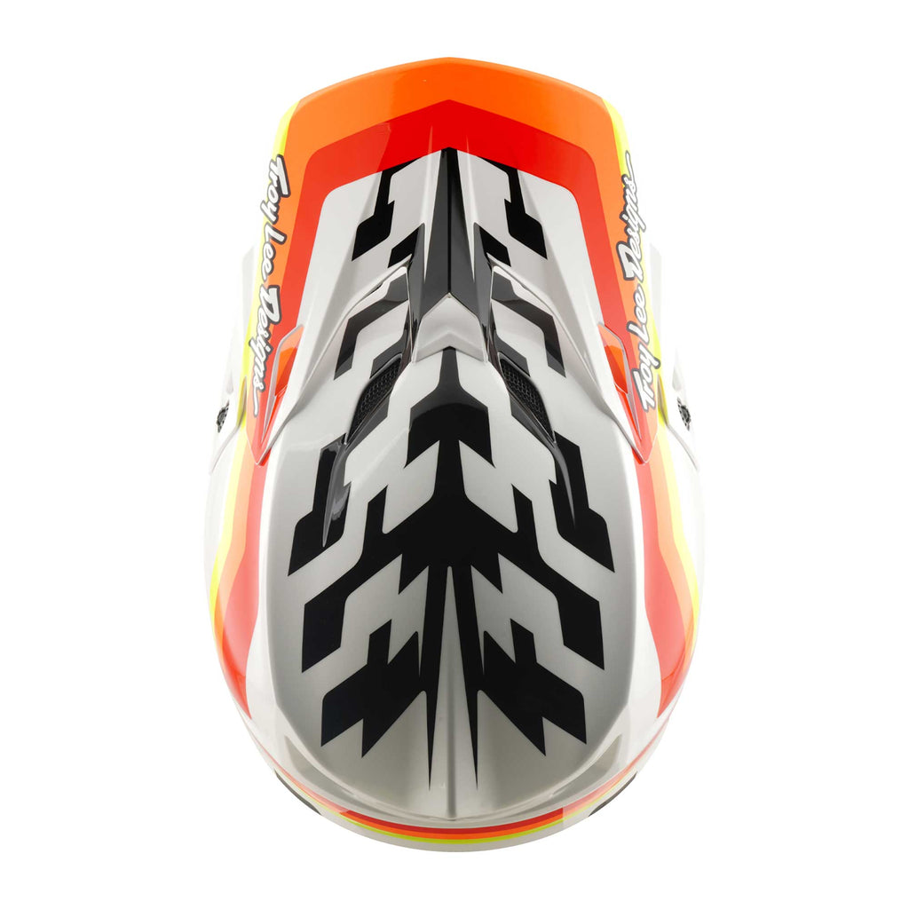 Troy Lee Designs MX | Enduro Helmet - SE5 Polycarbonate MIPS Integra - DASH (Orange)