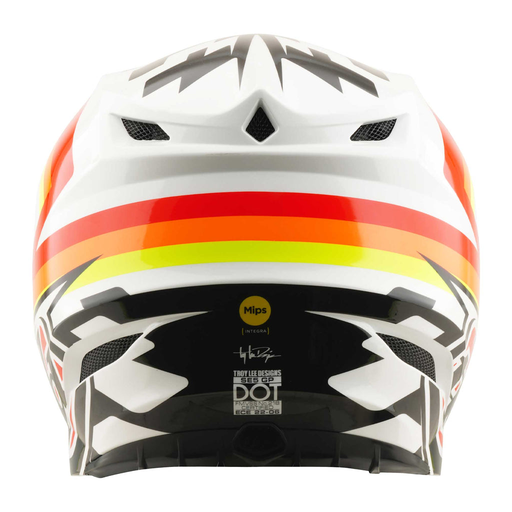 Troy Lee Designs MX | Enduro Helmet - SE5 Polycarbonate MIPS Integra - DASH (Orange)