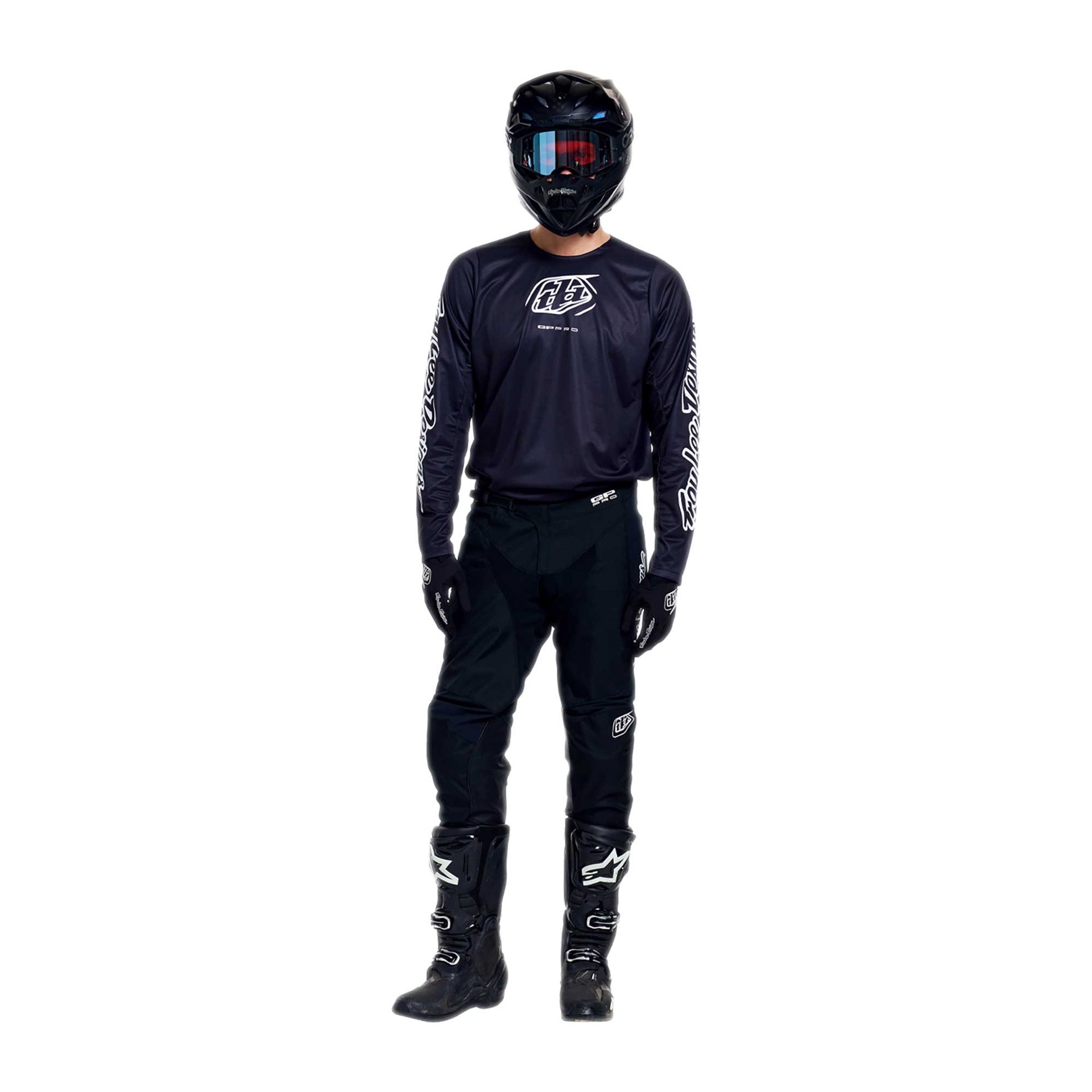 Troy Lee Designs MX Jersey - GP PRO BADGE (Black)