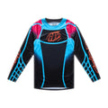 Troy Lee Designs MX Jersey - GP PRO FRAMEWORK (Black / Cyan)