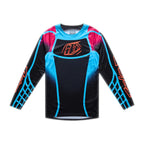 Troy Lee Designs MX Jersey - GP PRO FRAMEWORK (Black / Cyan)