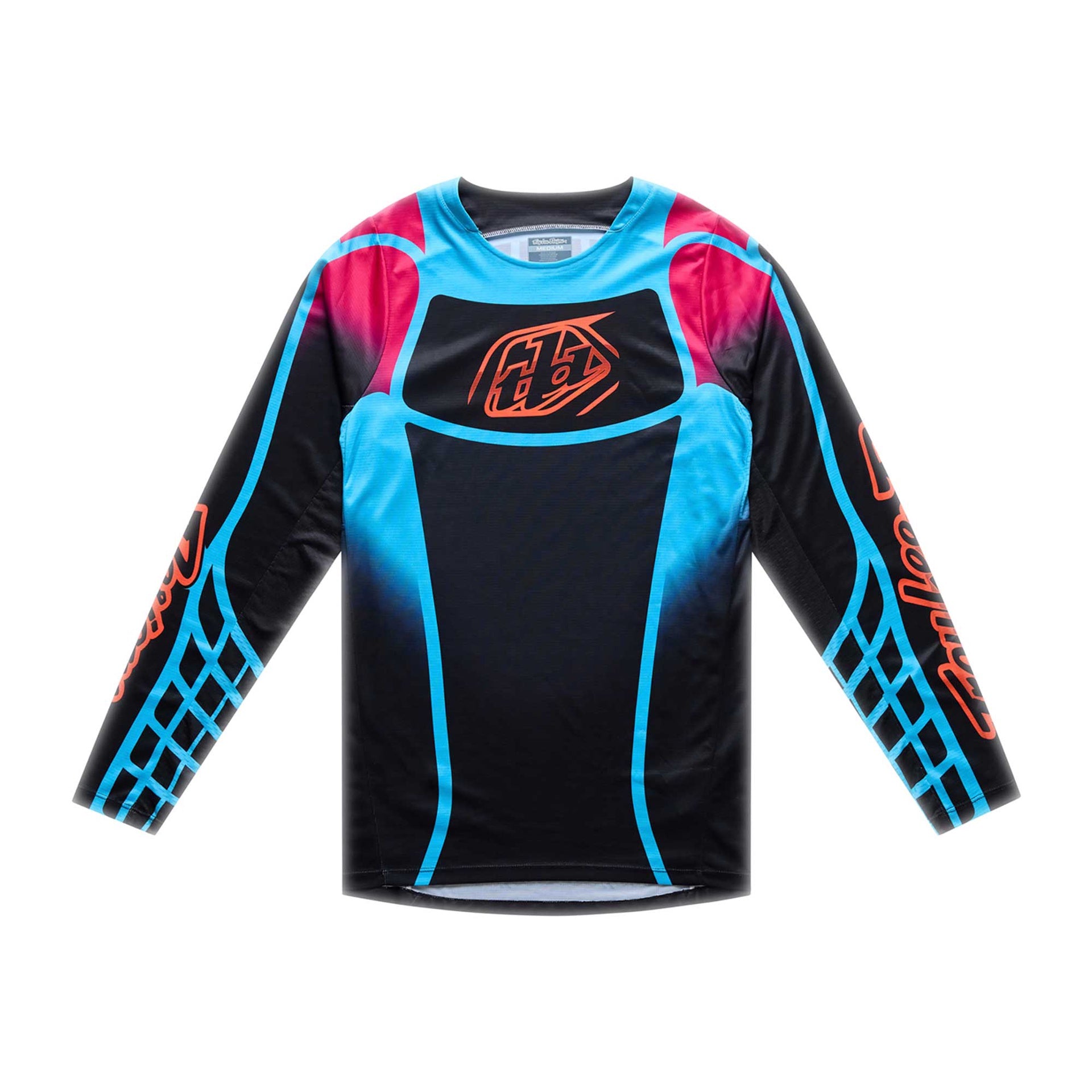 Troy Lee Designs MX Jersey - GP PRO FRAMEWORK (Black / Cyan)