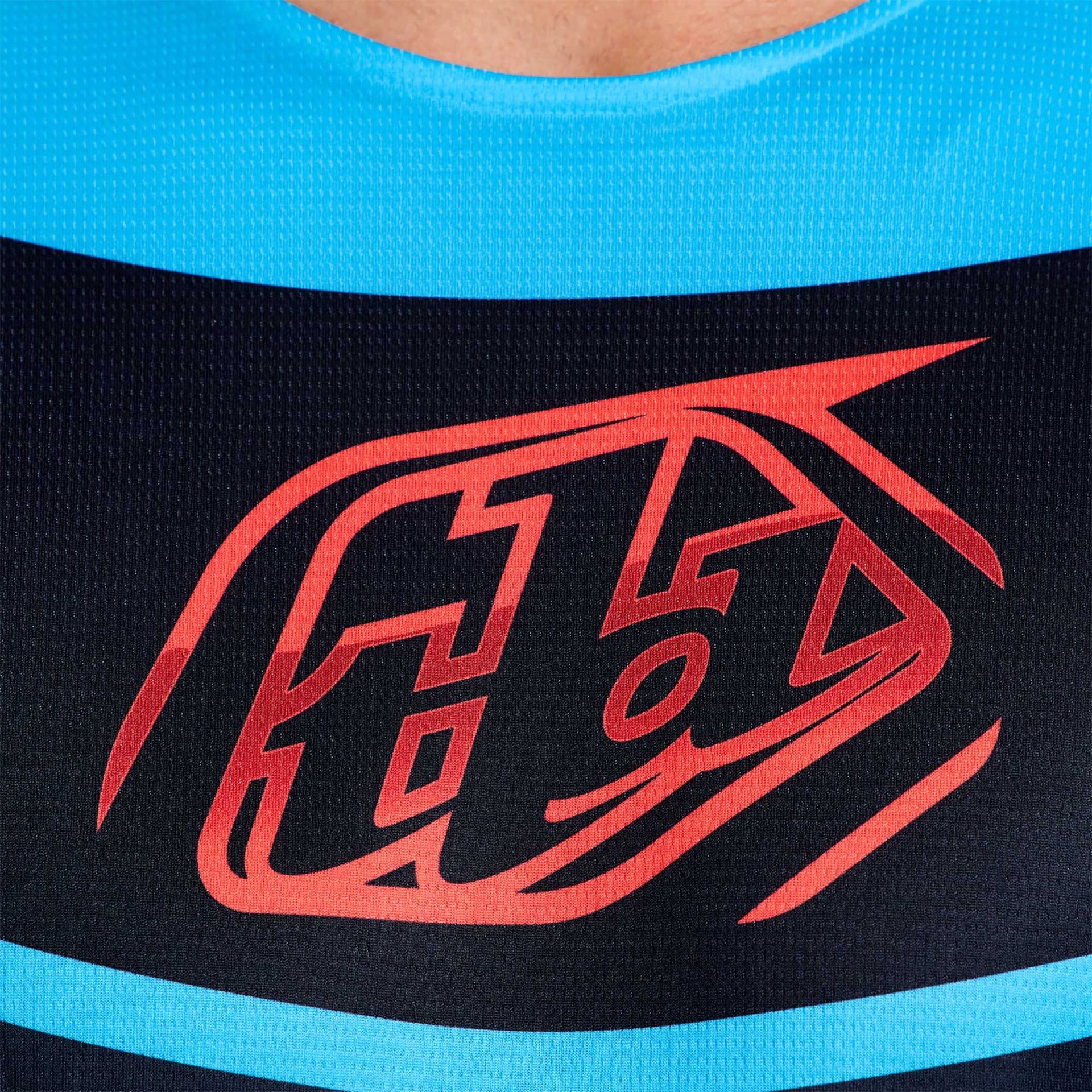 Troy Lee Designs MX Jersey - GP PRO FRAMEWORK (Black / Cyan)