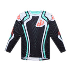 Troy Lee Designs MX Jersey - GP PRO ROLLER (Black / Teal)