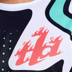 Troy Lee Designs MX Jersey - GP PRO ROLLER (Black / Teal)