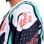 Troy Lee Designs MX Jersey - GP PRO ROLLER (Black / Teal)
