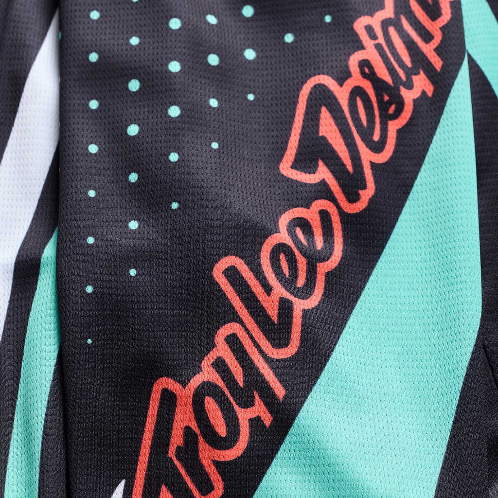 Troy Lee Designs MX Jersey - GP PRO ROLLER (Black / Teal)