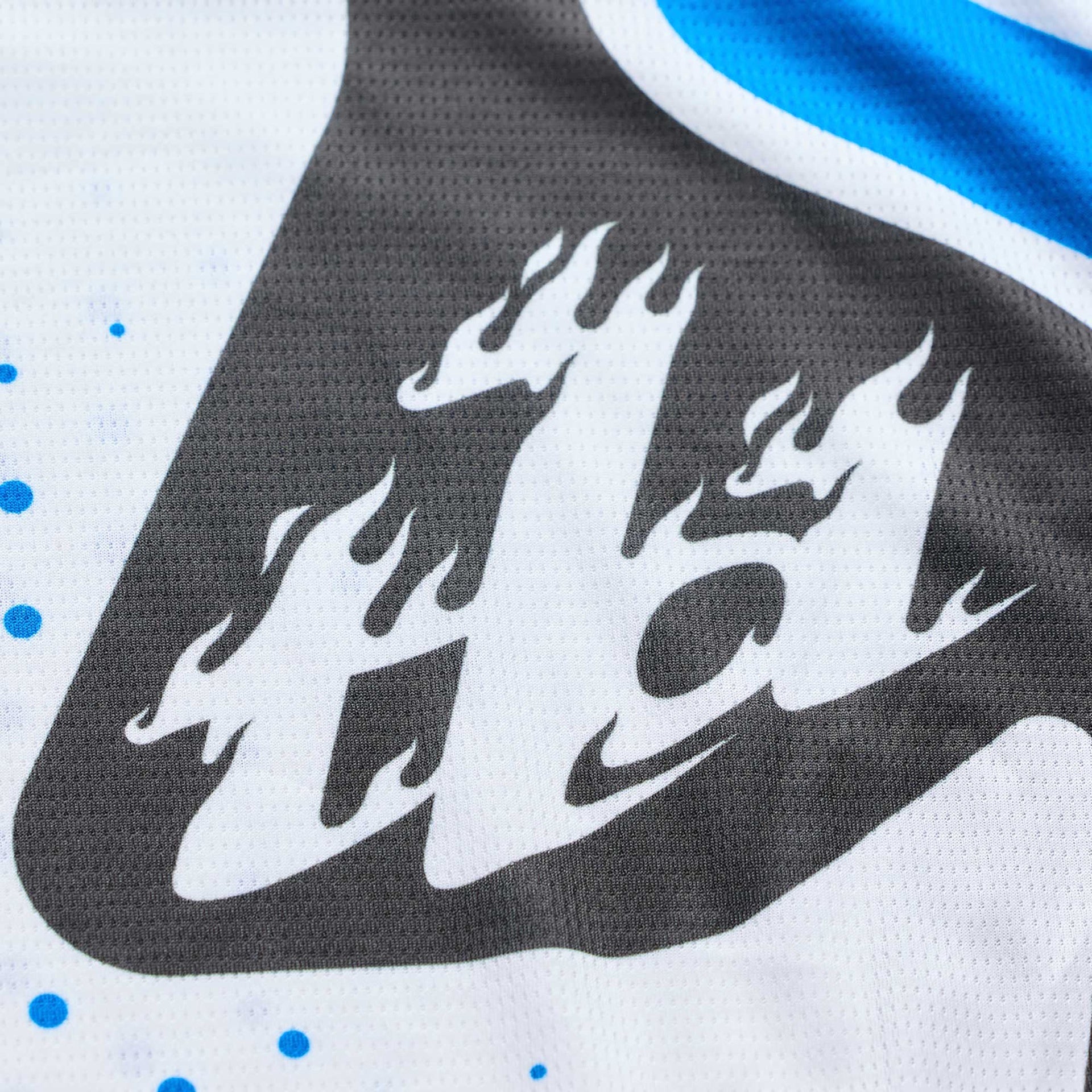 Troy Lee Designs MX Jersey - GP PRO ROLLER (White / Blue)