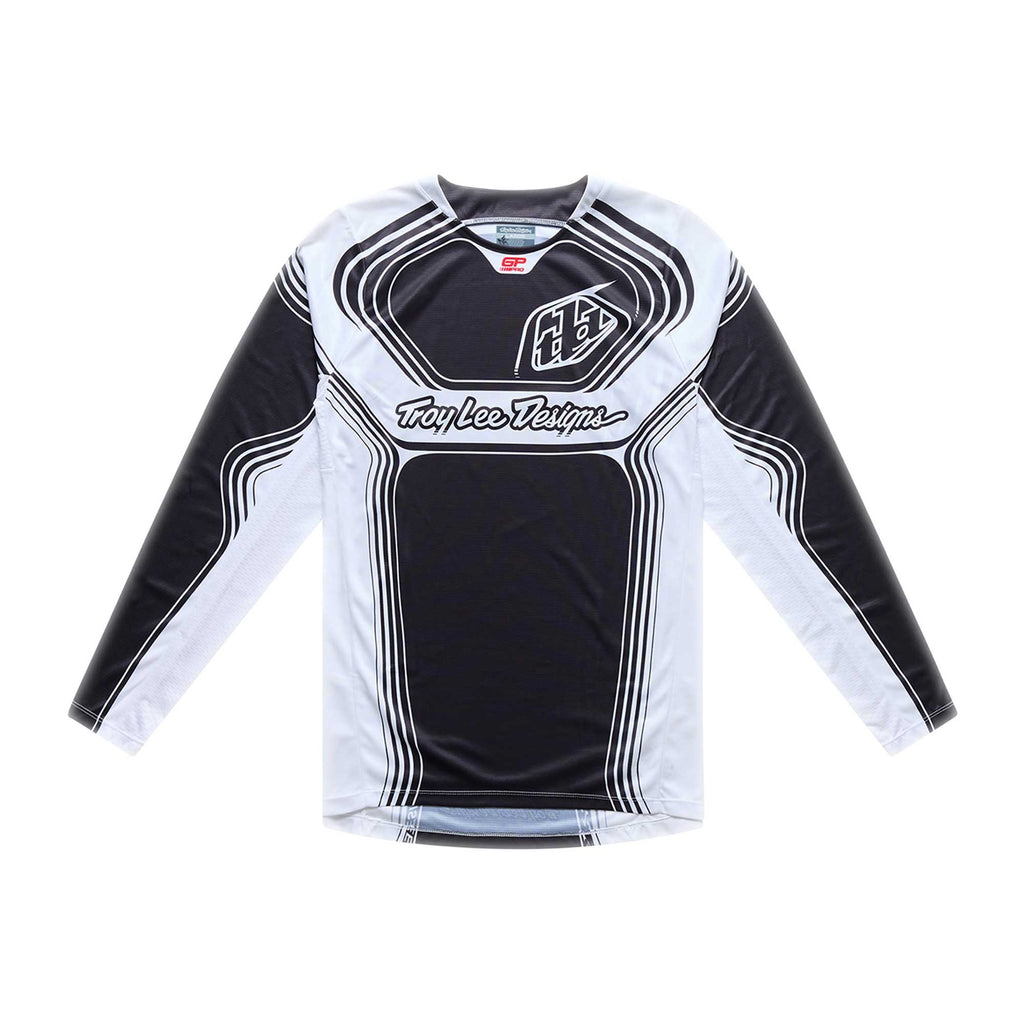 Troy Lee Designs MX Jersey - GP PRO STREAMLINE (Black / White)