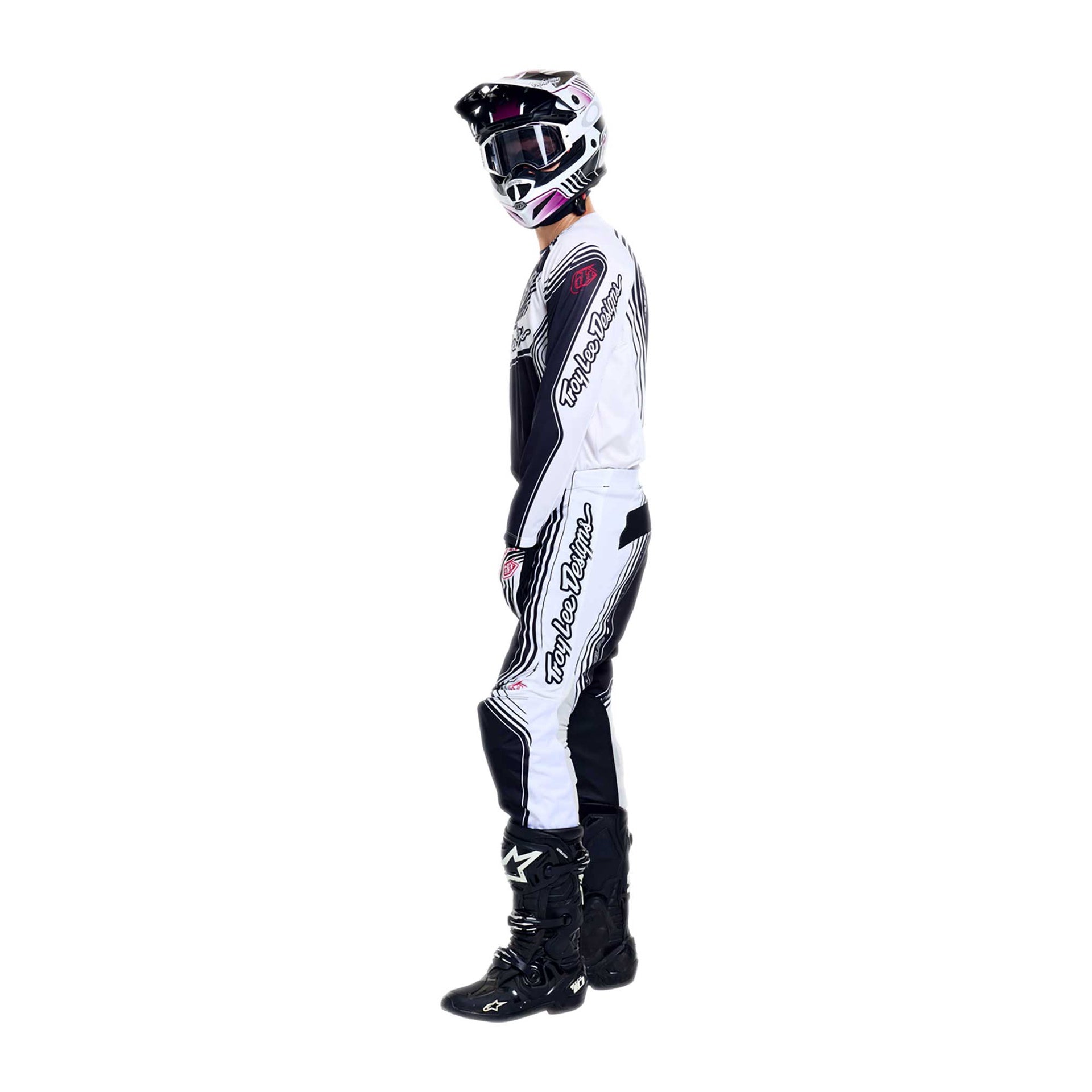Troy Lee Designs MX Jersey - GP PRO STREAMLINE (Black / White)