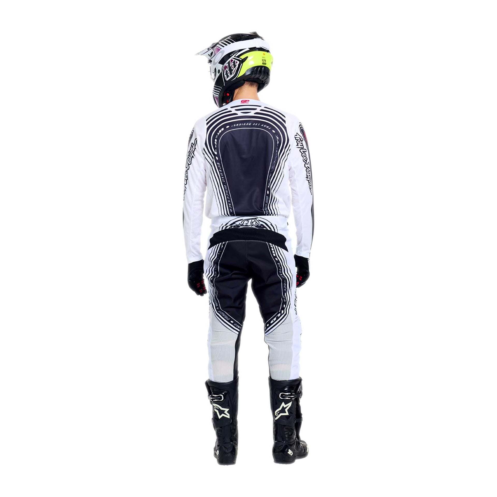 Troy Lee Designs MX Jersey - GP PRO STREAMLINE (Black / White)