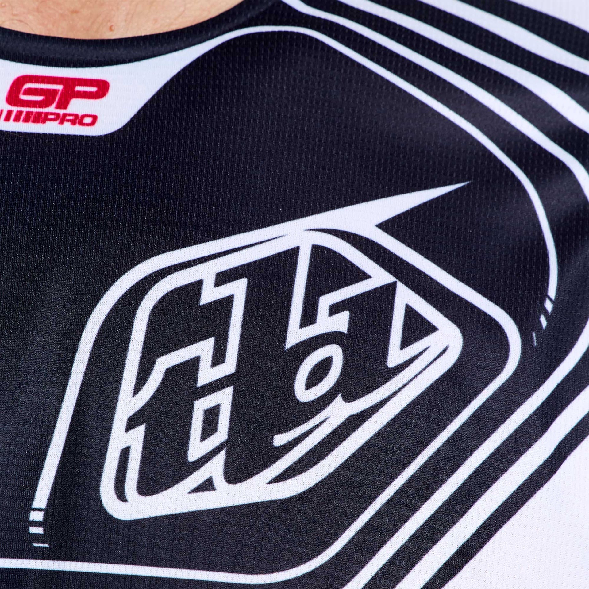 Troy Lee Designs MX Jersey - GP PRO STREAMLINE (Black / White)