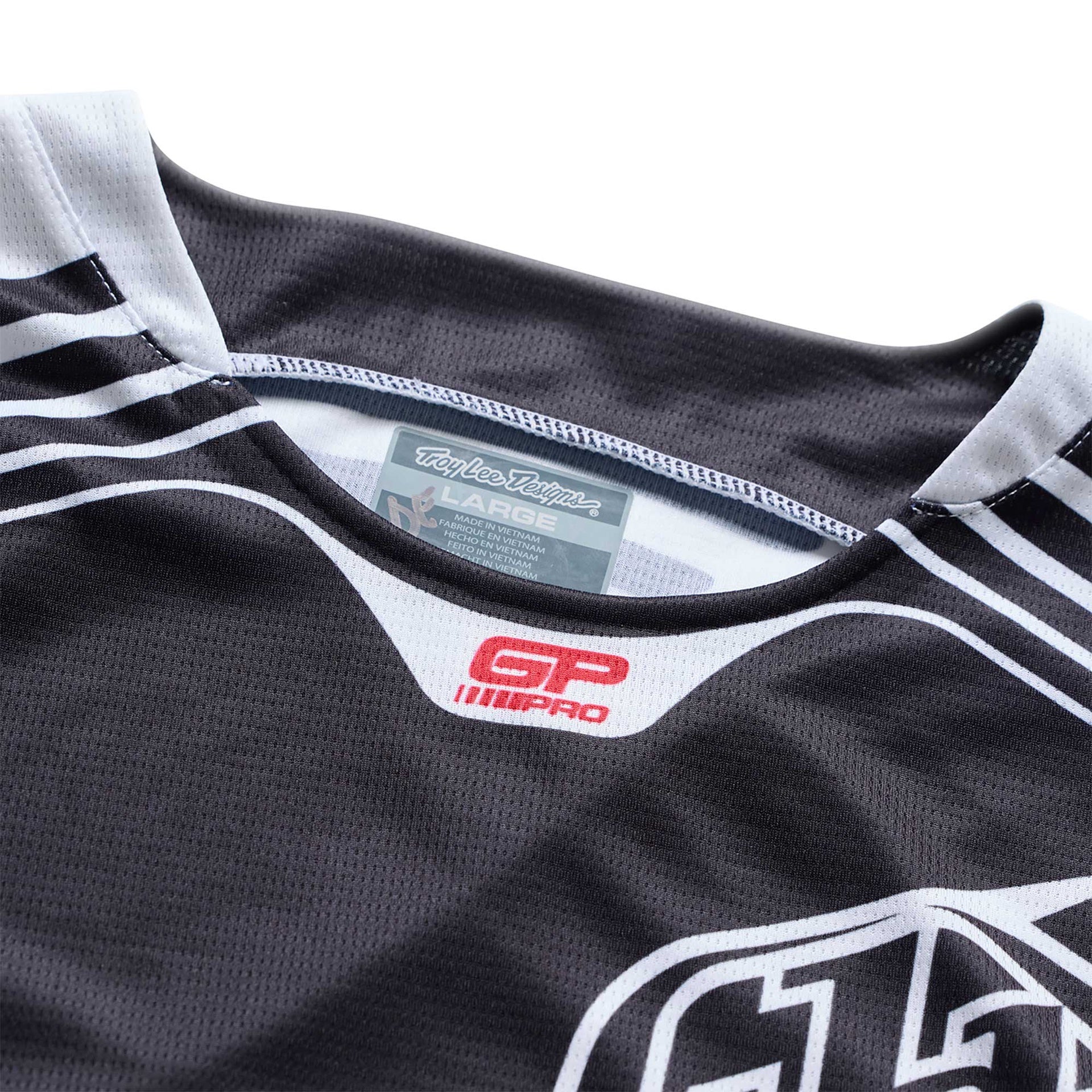 Troy Lee Designs MX Jersey - GP PRO STREAMLINE (Black / White)