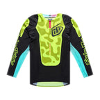 Troy Lee Designs MX Jersey - SE PRO MYTH (Black / Flo Yellow)