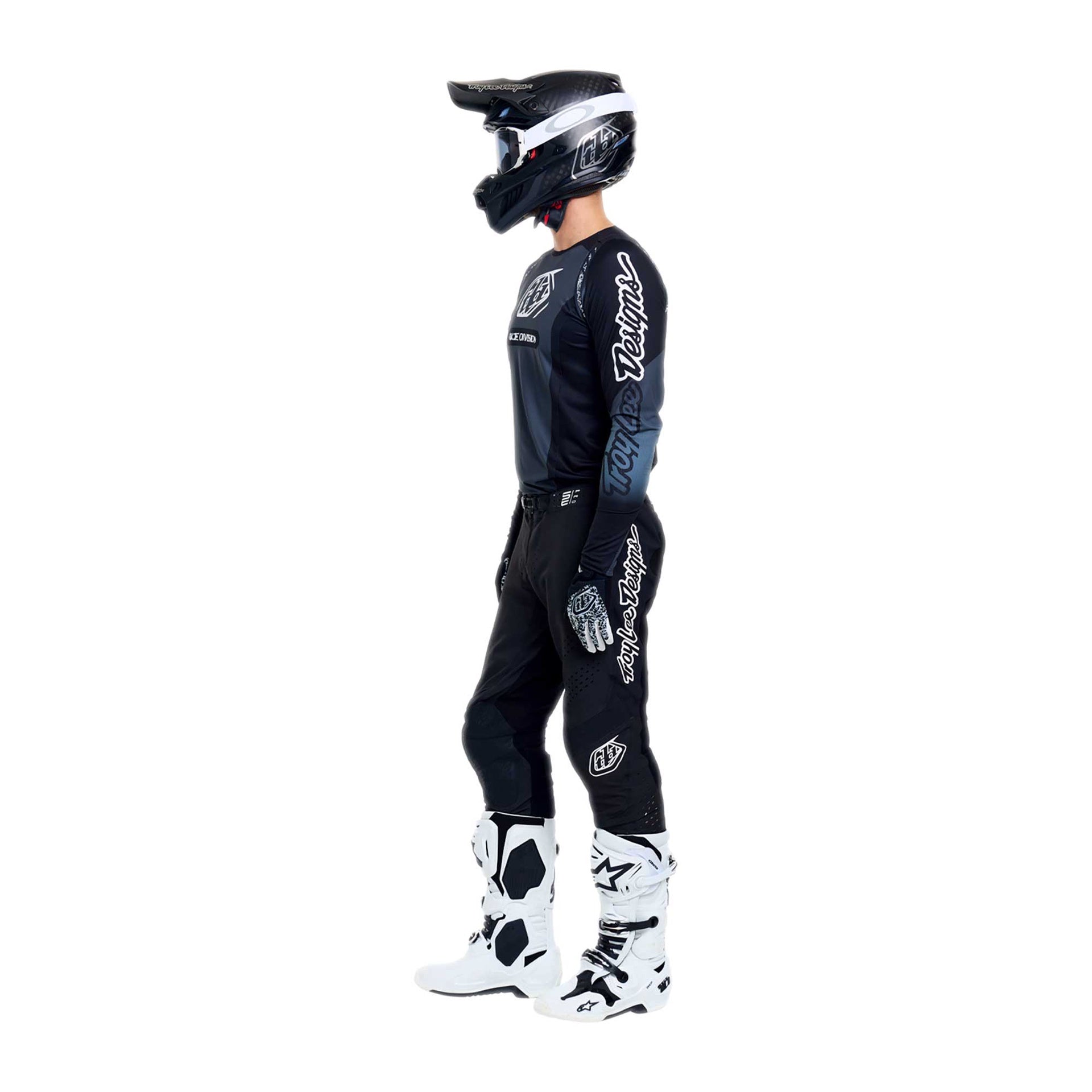 Troy Lee Designs MX Jersey - SE PRO SEVER (Black / Gray)