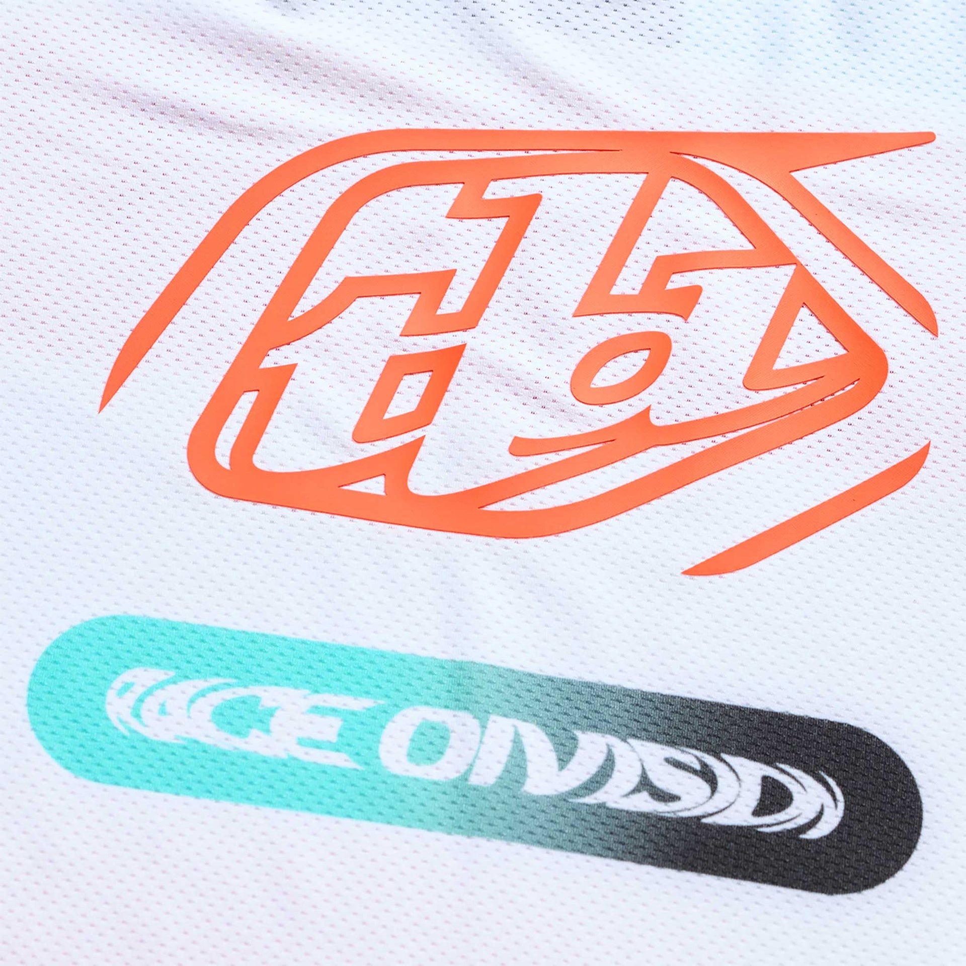 Troy Lee Designs MX Jersey - SE PRO SEVER (White / Teal)