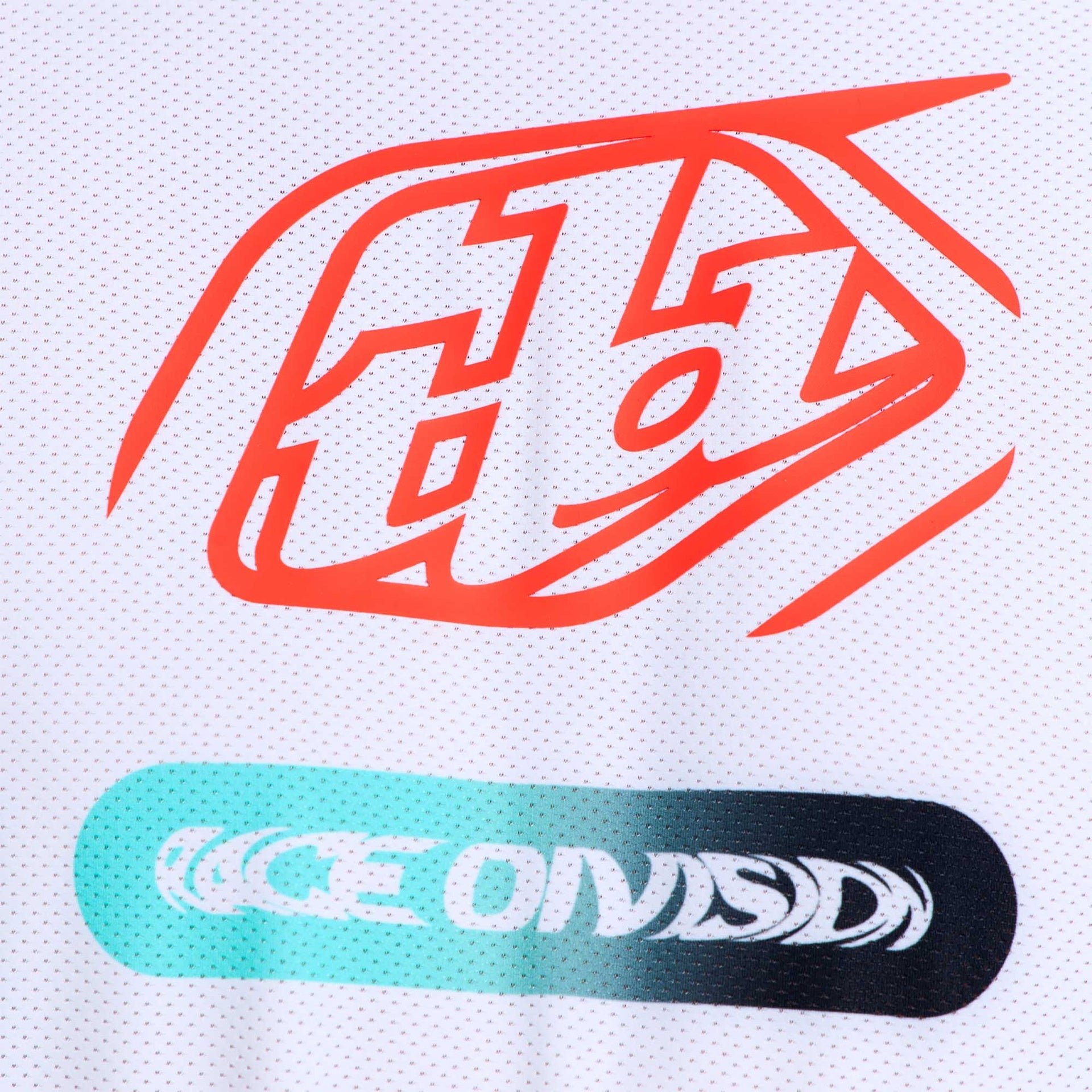 Troy Lee Designs MX Jersey - SE PRO SEVER (White / Teal)