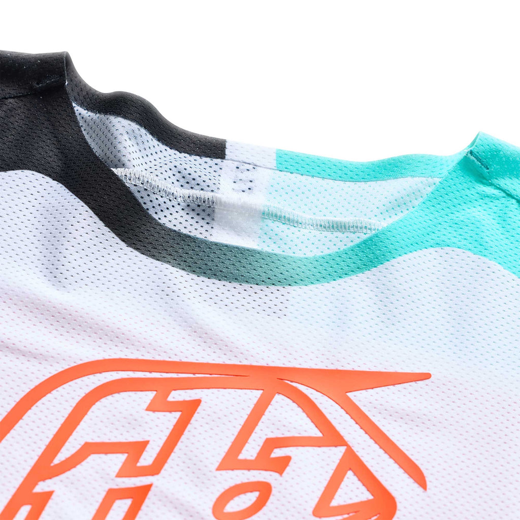 Troy Lee Designs MX Jersey - SE PRO SEVER (White / Teal)