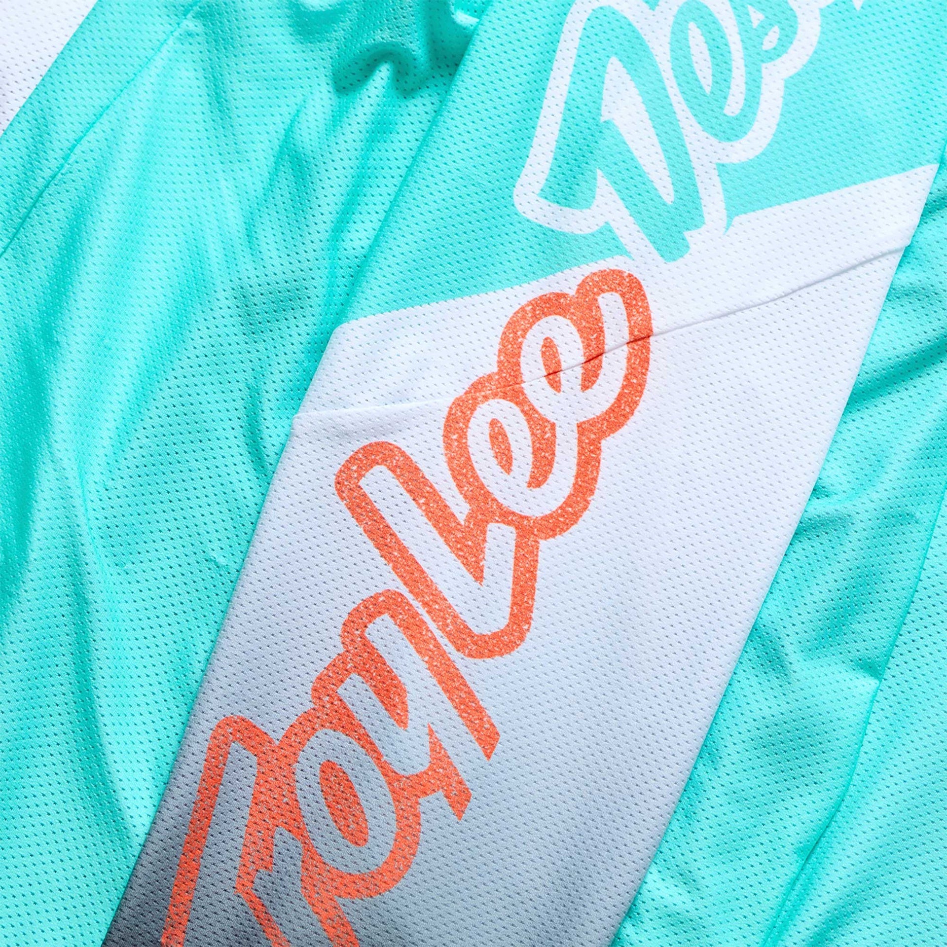 Troy Lee Designs MX Jersey - SE PRO SEVER (White / Teal)