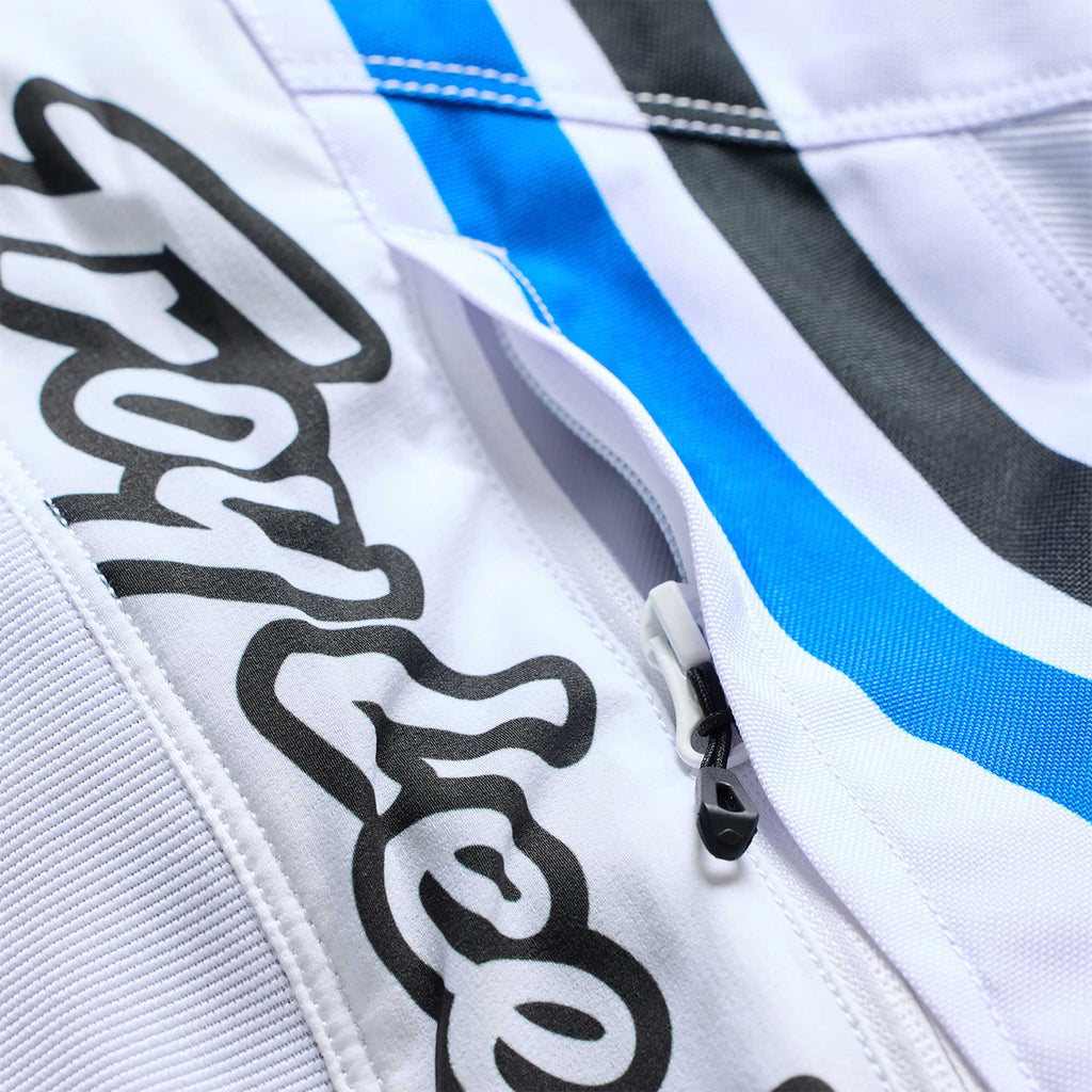 Troy Lee Designs MX Pants - GP PRO ROLLER (White / Blue)